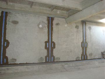Трехслойная эластичная гидроизоляционная лента для деформационных швов Манодил Гео