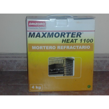 Огнеупорный раствор для укладки кирпичей МАКСМОРТЕР ХИТ 1100 (Maxmorter Heat 1100)