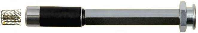  Пакер ПМ-1305/К/П   металлический с плоской головкой и обратным клапаном 13x115 мм